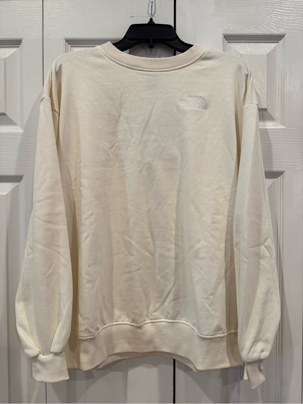 The North Face Women’s Cream/White Evolution Simple Dome Oversize Crew